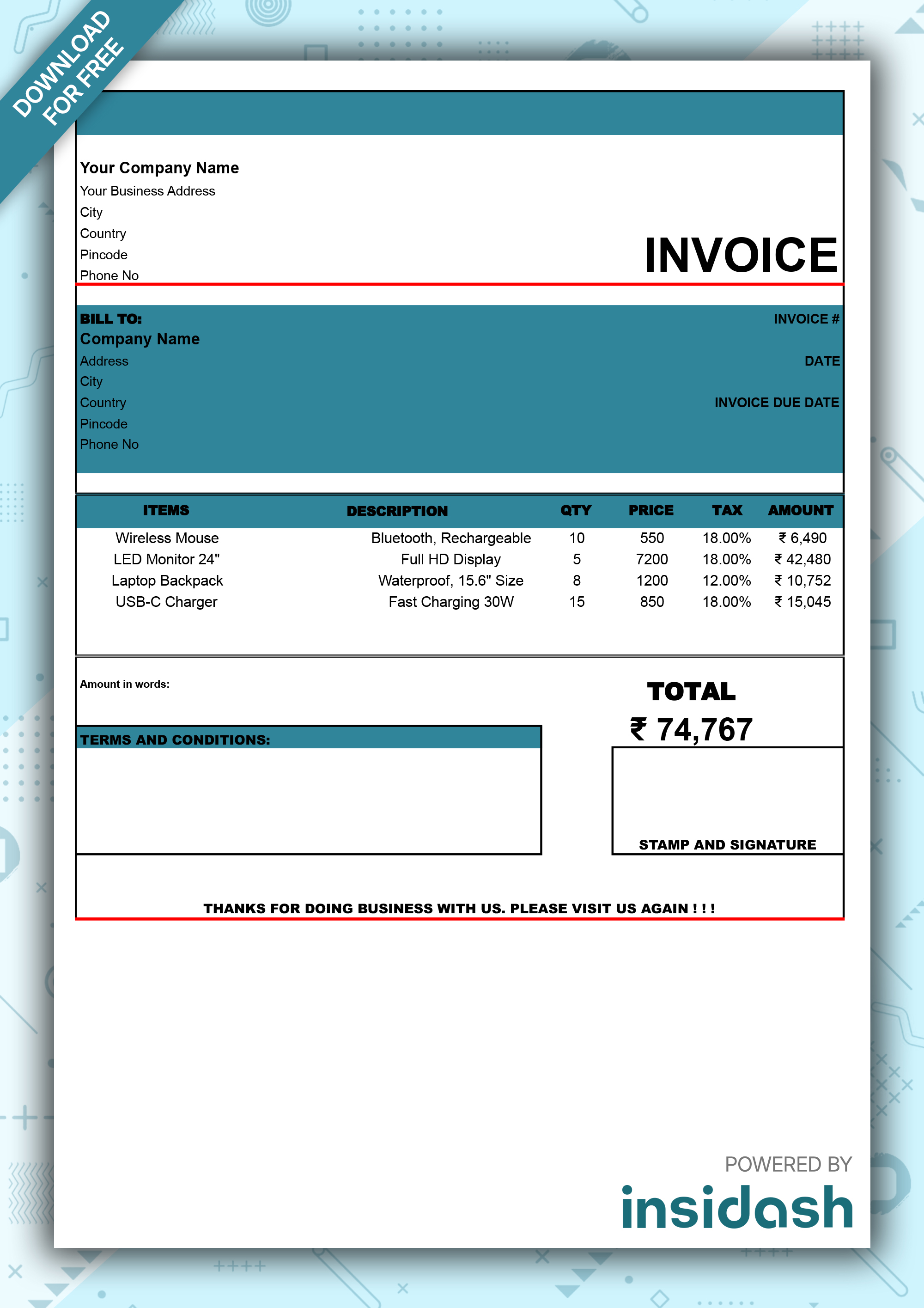 GST Format 03